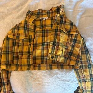 Yellow Plaid Cher Outfit